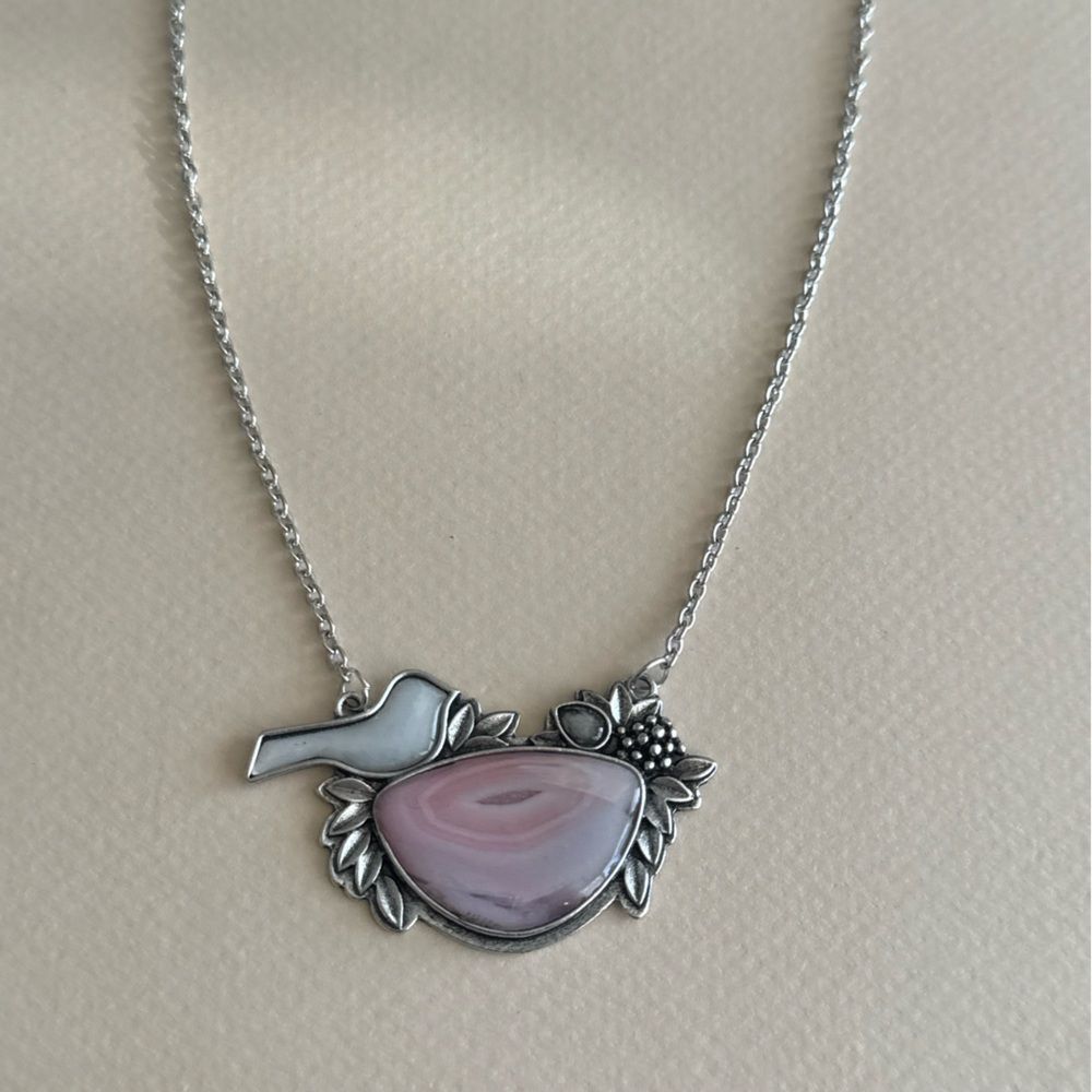 Boho bird Necklace N1970 - Picture 4 of 6